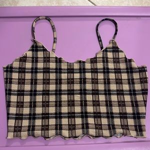 colors tan, brown, dark brown, and black. Size XL